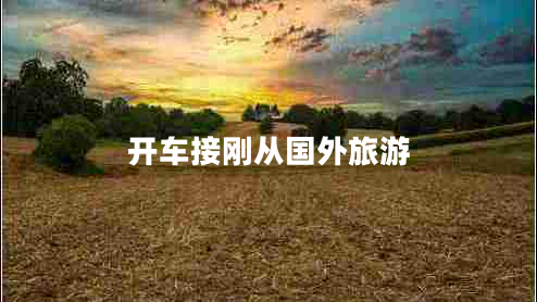 开车接刚从国外旅游