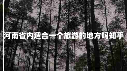 河南省内适合一个旅游的地方吗知乎