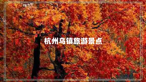 杭州乌镇旅游景点