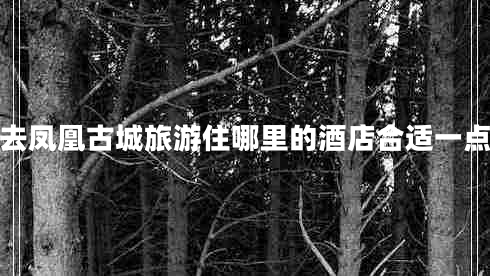 去凤凰古城旅游住哪里的酒店合适一点