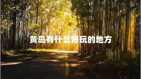 黄岛有什么好玩的地方