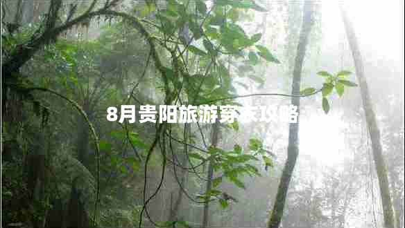 8月贵阳旅游穿衣攻略 8月贵阳旅游穿衣攻略