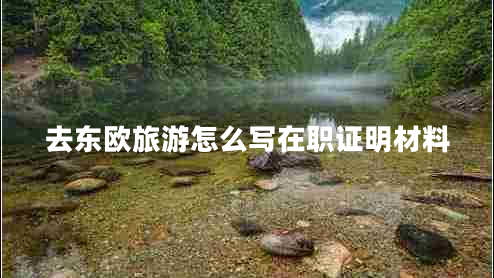 去东欧旅游怎么写在职证明材料