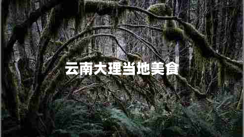 云南大理当地美食