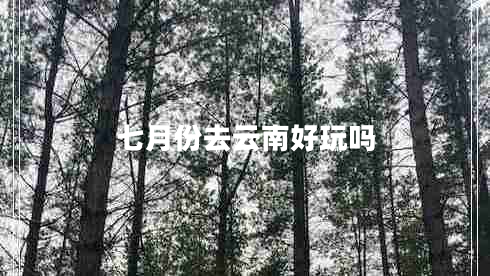 七月份去云南好玩吗