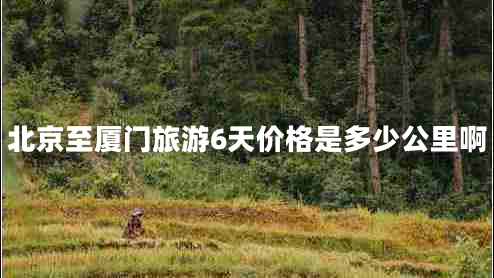 北京至厦门旅游6天价格是多少公里啊