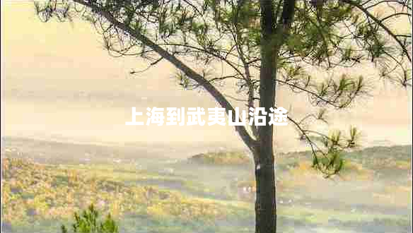 上海到武夷山沿途