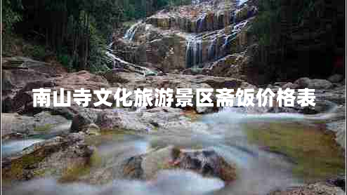 南山寺文化旅游景区斋饭价格表