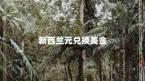 新西兰元兑换美金