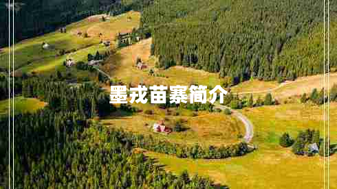 墨戎苗寨简介