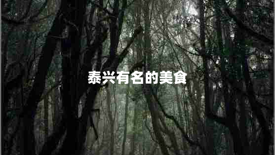 泰兴有名的美食