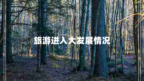 旅游进入大发展情况