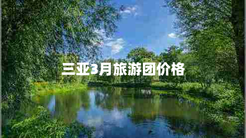 三亚3月旅游团价格