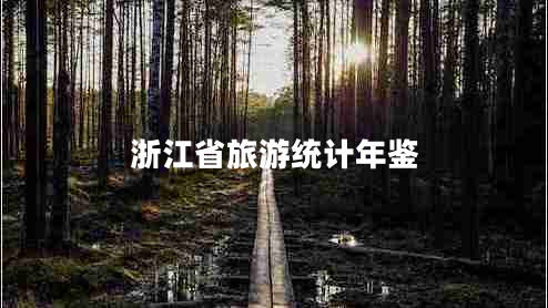 浙江省旅游统计年鉴