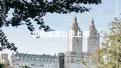 国内旅游公司上市