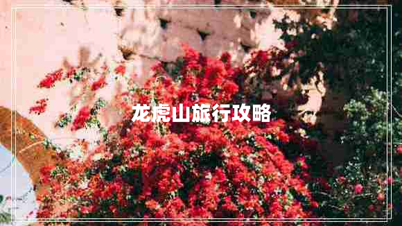 龙虎山旅行攻略