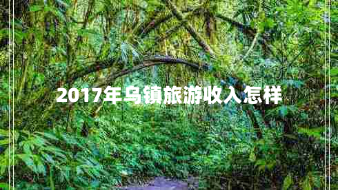 2017年乌镇旅游收入怎样