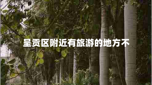 呈贡区附近有旅游的地方不