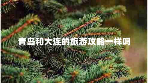 青岛和大连的旅游攻略一样吗