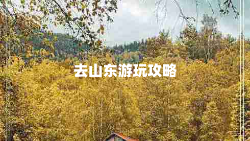去山东游玩攻略