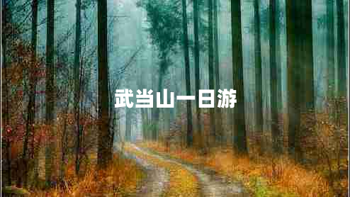 武当山一日游