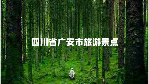 四川省广安市旅游景点