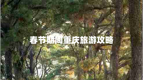 春节期间重庆旅游攻略