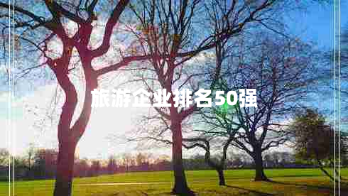 旅游企业排名50强 旅游企业排名50强