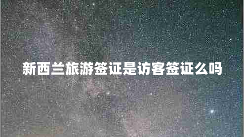 新西兰旅游签证是访客签证么吗