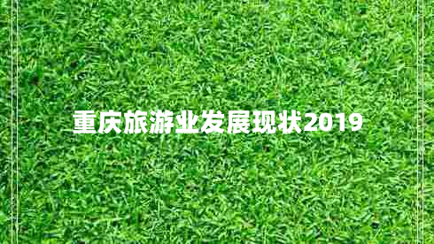 重庆旅游业发展现状2019