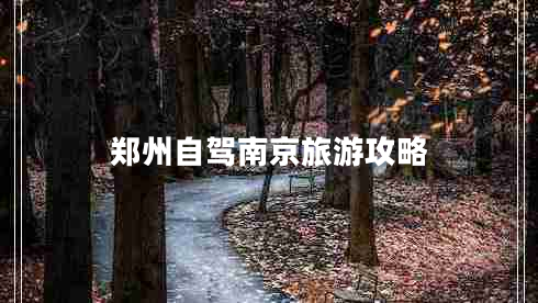郑州自驾南京旅游攻略