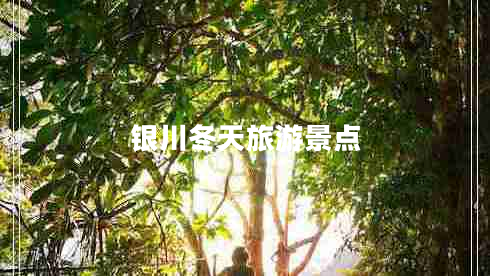 银川冬天旅游景点