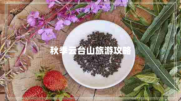 秋季云台山旅游攻略