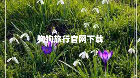 狗狗旅行官网下载