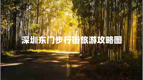 深圳东门步行街旅游攻略图