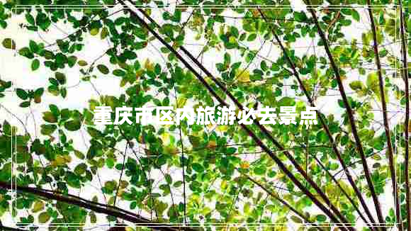 重庆市区内旅游必去景点