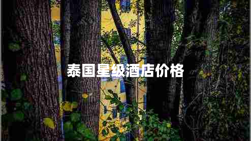 泰国星级酒店价格