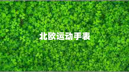 北欧运动手表