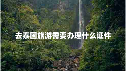去泰国旅游需要办理什么证件
