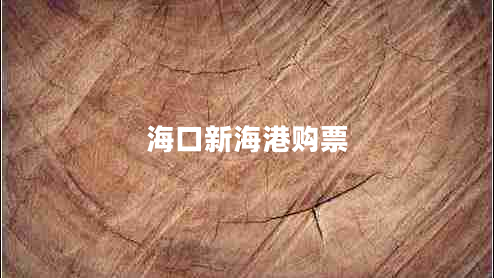 海口新海港购票