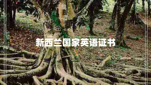 新西兰国家英语证书