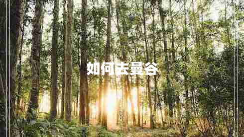 如何去曼谷
