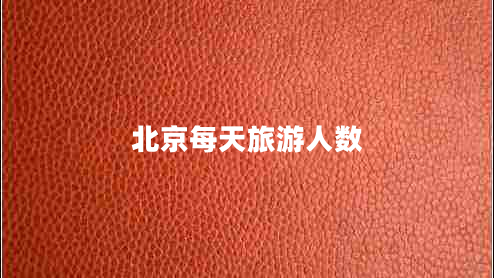 北京每天旅游人数