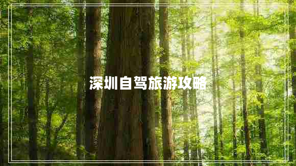 深圳自驾旅游攻略 深圳自驾旅游攻略