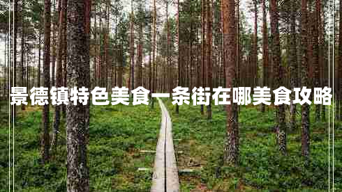 景德镇特色美食一条街在哪美食攻略