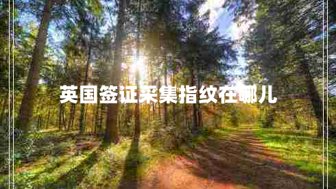 英国签证采集指纹在哪儿