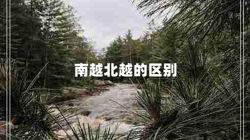 南越北越的区别