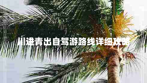 川进青出自驾游路线详细攻略