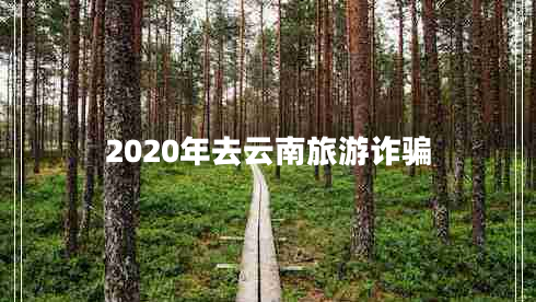 2020年去云南旅游诈骗