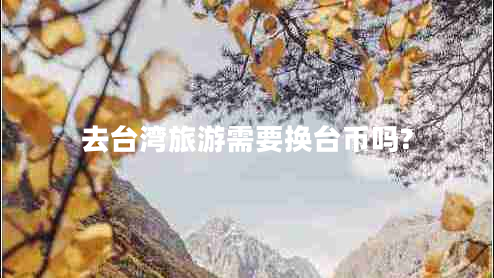 去台湾旅游需要换台币吗?